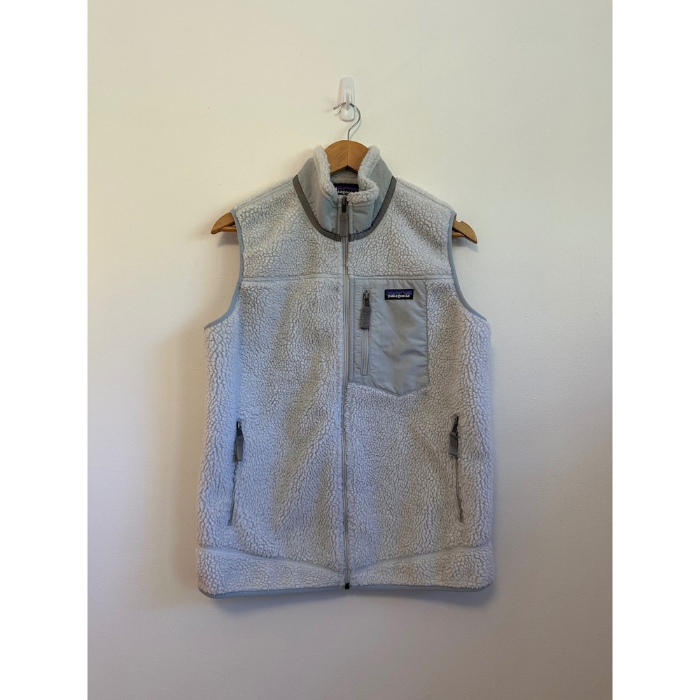 Patagonia Classic Retro-X Fleece Vest in Pelican Gray | Size Large
